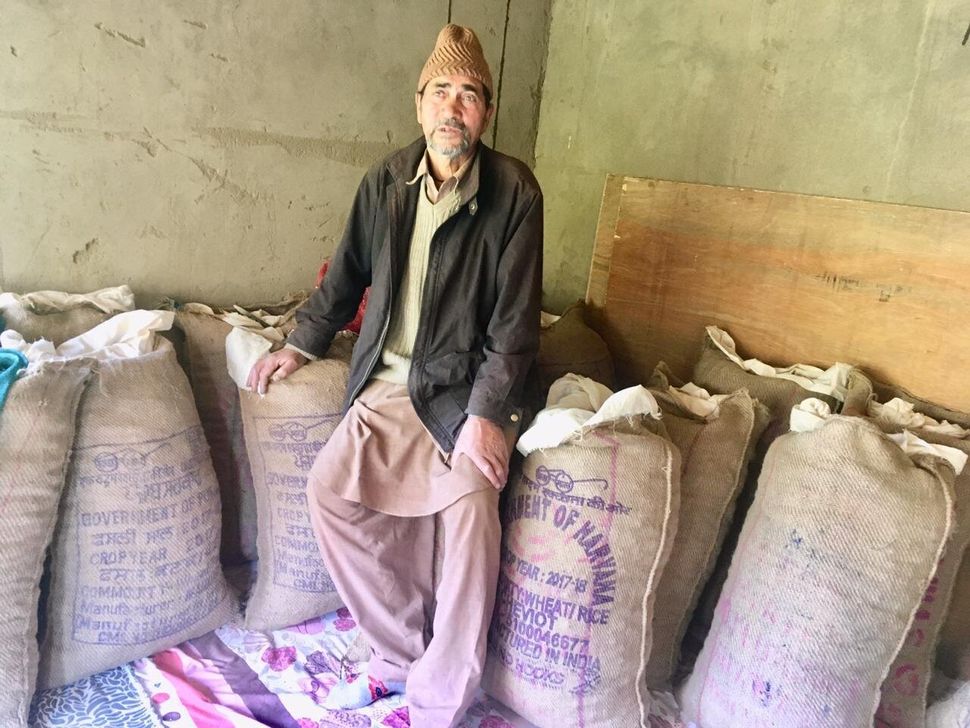 Ghulam Mohammad, the chief of Hardass village in Kargil. 