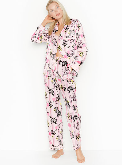 Victoria’s Secret, The Satin PJ Set, $53.70