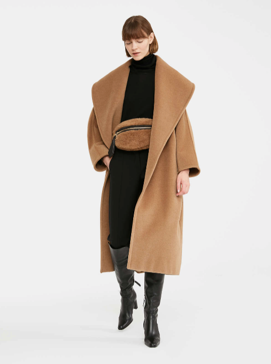 <a href="https://us.maxmara.com/p-1016109306001-fretty-camel" target="_blank" rel="noopener noreferrer">Max Mara,&nbsp;Camel Coat, $3,890</a>