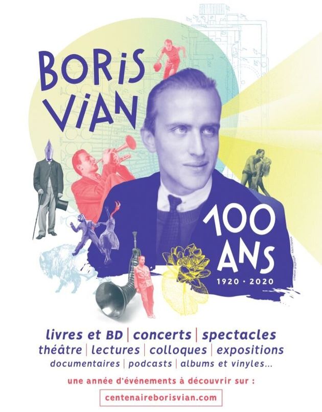 Boris Vian Le Dixième Romancier Préféré Des Français Fête Ses 100 Ans Le Huffpost 2109