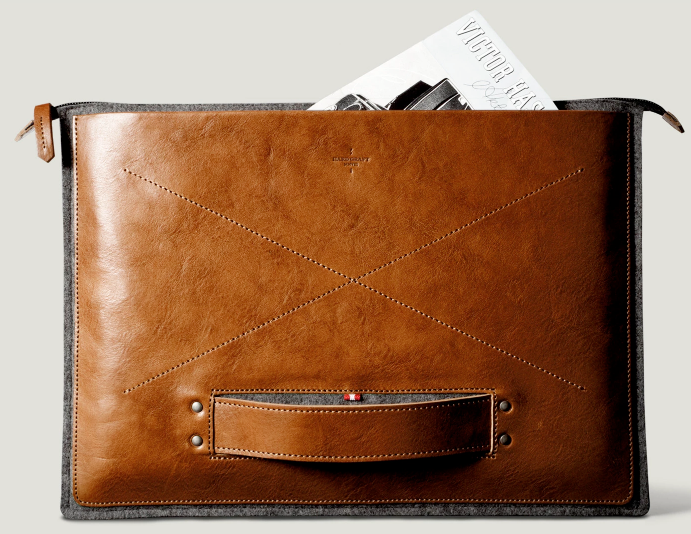 Hardgraft, Grab Macbook Case in Classic, $193