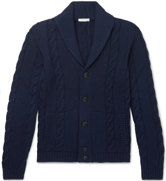 <a href="https://www.amazon.com/Hope-Henry-Collar-Cardigan-Sweater/dp/B07P7BCMN6/ref=sr_1_5?dchild=1&keywords=shawl+collar+cable+knit+sweater+men&psc=1&qid=1571252735&sr=8-5&tag=thehuffingtop-20&ascsubtag=5da8aad4e4b034f1d69f300b%2C-1%2C-1%2Cd%2C0%2C0%2Chp-fil-am%3D0%2C0%3A0%2C0%2C0%2C0" target="_blank" role="link" data-amazon-link="true" class=" js-entry-link cet-external-link" data-vars-item-name="Boglioli, Shawl-Collar Cable-Knit Virgin Wool Cardigan, $825 " data-vars-item-type="text" data-vars-unit-name="5da8aad4e4b034f1d69f300b" data-vars-unit-type="buzz_body" data-vars-target-content-id="https://www.amazon.com/Hope-Henry-Collar-Cardigan-Sweater/dp/B07P7BCMN6/ref=sr_1_5?dchild=1&keywords=shawl+collar+cable+knit+sweater+men&psc=1&qid=1571252735&sr=8-5&tag=thehuffingtop-20&ascsubtag=5da8aad4e4b034f1d69f300b%2C-1%2C-1%2Cd%2C0%2C0%2Chp-fil-am%3D0%2C0%3A0%2C0%2C0%2C0" data-vars-target-content-type="url" data-vars-type="web_external_link" data-vars-subunit-name="article_body" data-vars-subunit-type="component" data-vars-position-in-subunit="24">Boglioli, Shawl-Collar Cable-Knit Virgin Wool Cardigan, $825 </a>