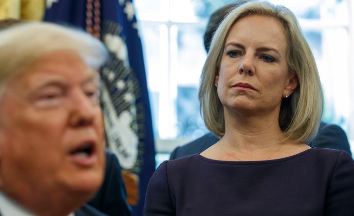 As secretary of homeland security, Kirstjen Nielsen carried out President Donald Trump's policy of separating migrant families.