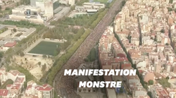 Une marée d’un demi-million de manifestants indépendantistes dans les rues de