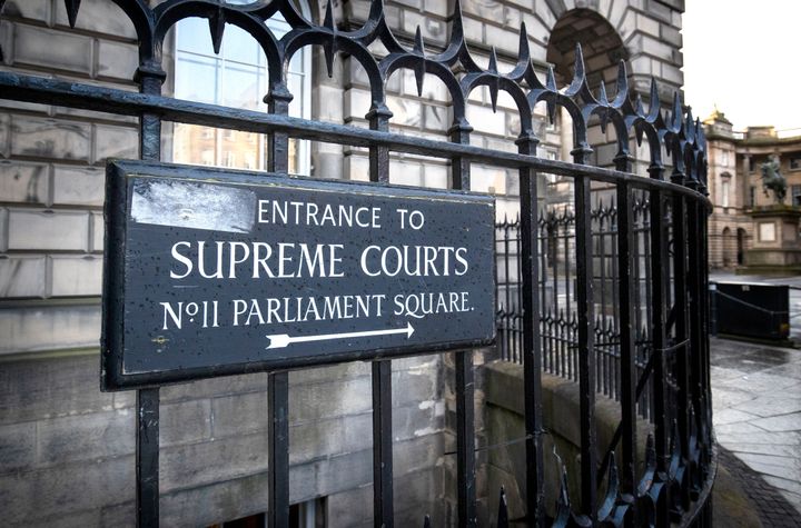 File photo dated 08/10 /19 of the entrance to the Supreme Courts and Court of Session in Parliament Square, Edinburgh, where a legal bid arguing Boris Johnson�s Brexit deal is unlawful and attempting to prevent it being voted on by MPs is set to be heard.