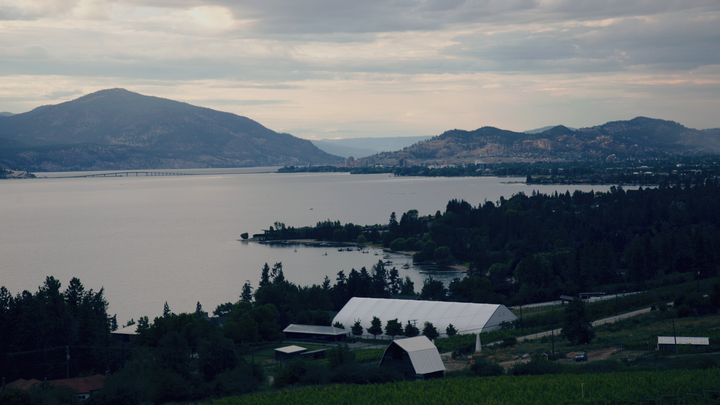 View of Kelowna on July 15, 2019.