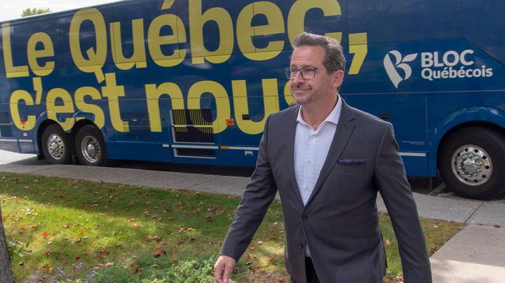 Yves-François Blanchet, chef du Bloc québécois