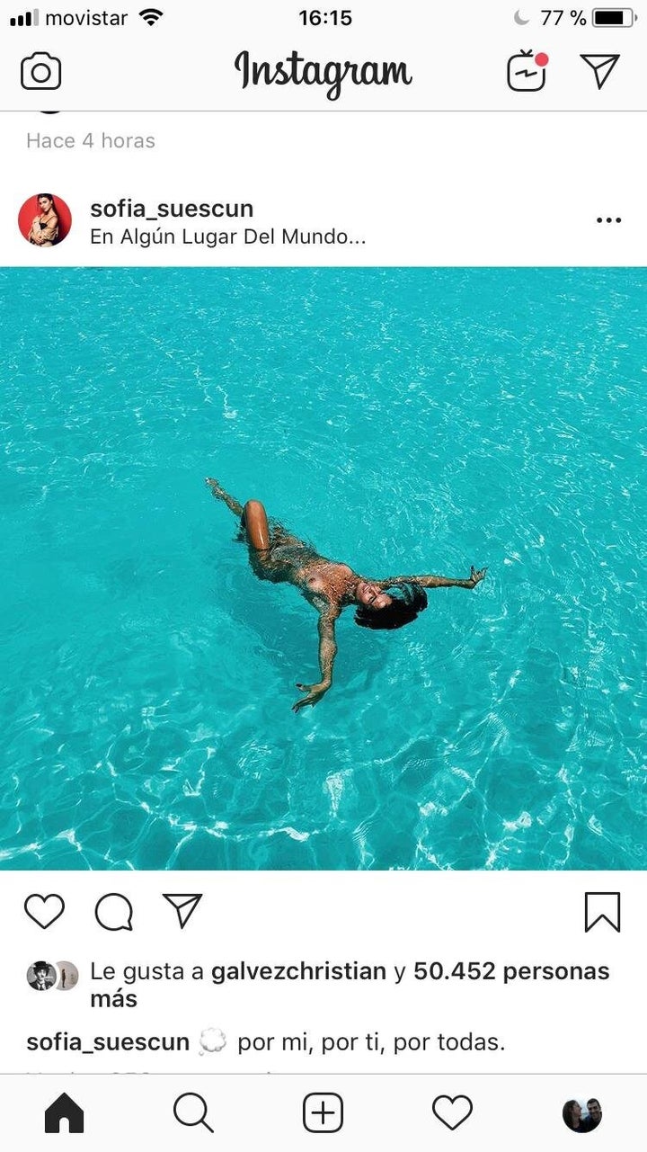 Sofía Suescun en topless