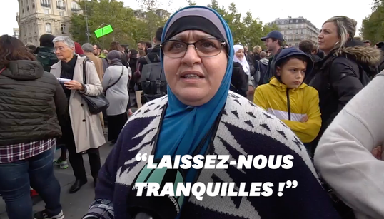 À la manif contre l’islamophobie, ces femmes voilées veulent juste être