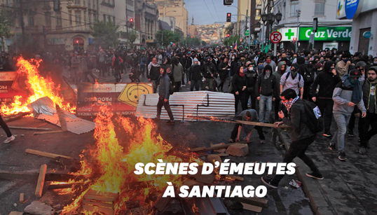 Les violentes émeutes au Chili ont fait trois