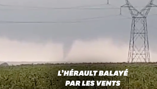 Les images de la tornade spectaculaire qui a frappé