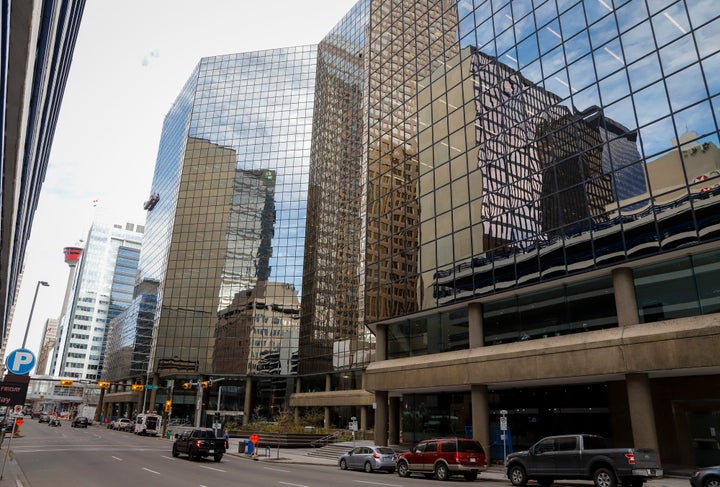 Gulf Canada Square is seen in Calgary on Oct. 25, 2018.