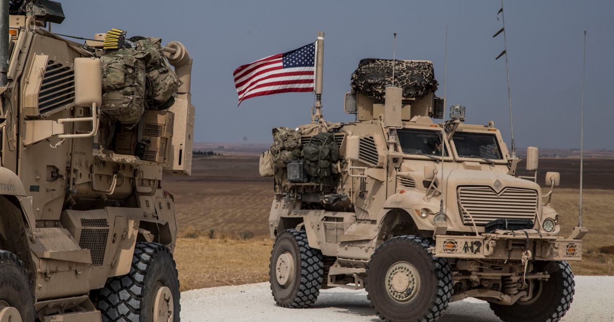 Kurds Confront Exiting U.S. Troops In Syria With Heartbreaking Signs ...