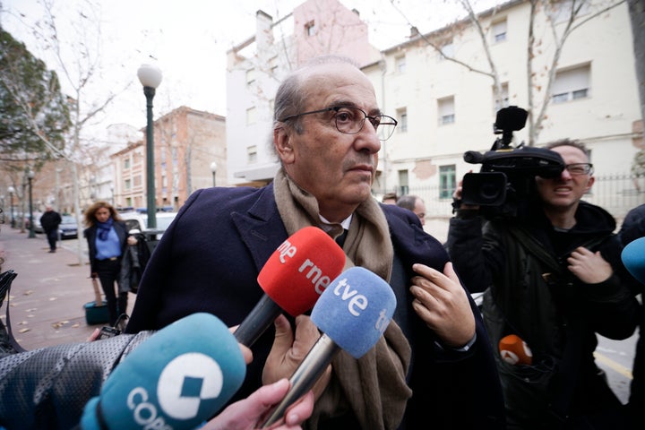 Francis Franco, durante su juicio en Teruel, en 2018.