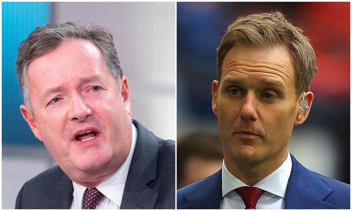 Piers Morgan and Dan Walker