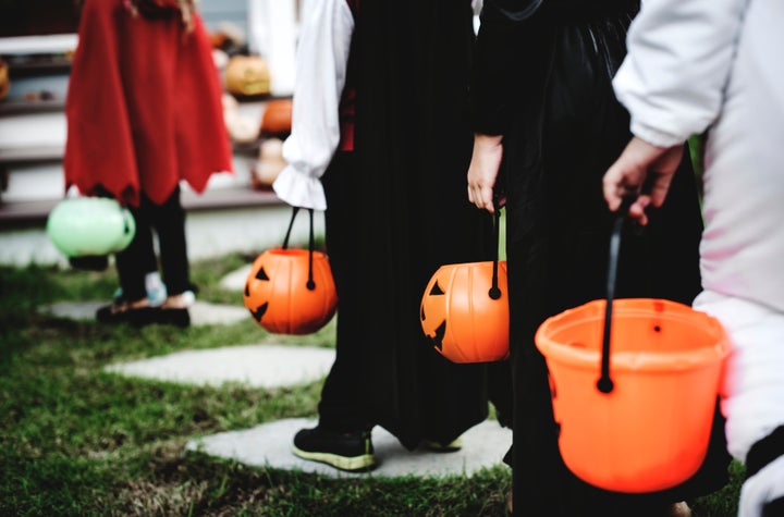 Halloween candy is often singly-wrapped in plastic, which is difficult to recycle.