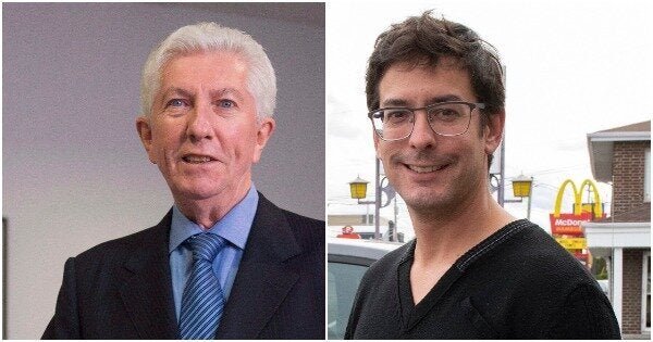 Gilles Duceppe et Alexis Brunelle-Duceppe