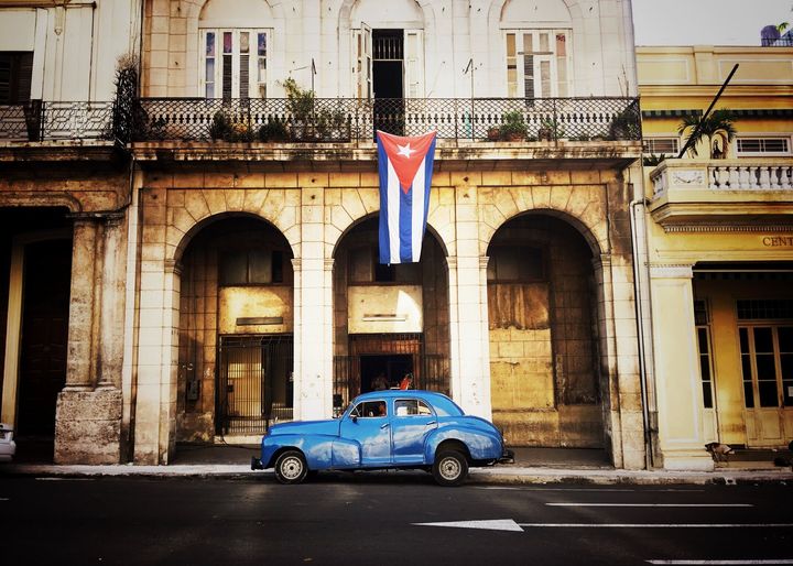 On the Prado in Havana