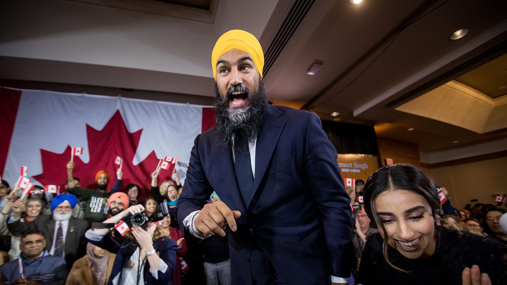 Jagmeet Singh Smooths Over Ndp Party Losses With Promise Of Change Huffpost Canada Politics