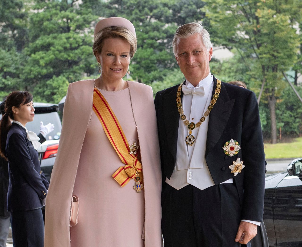 Ο βασιλιάς Φίλιππος του Βελγίου και η βασίλισσα Ματθίλδη