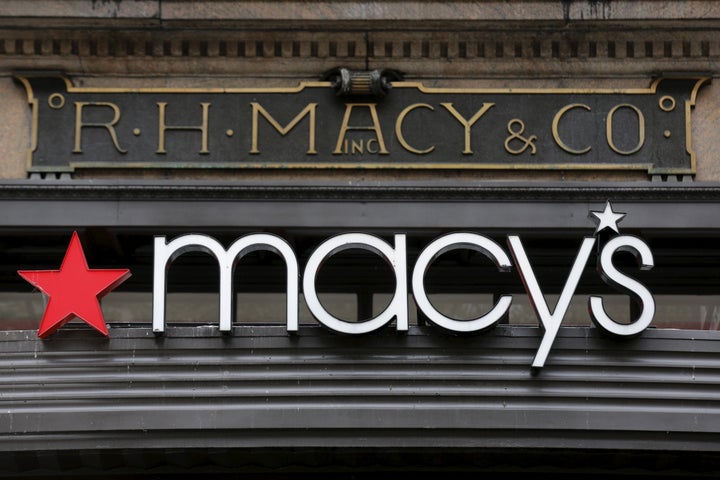 The R.H. Macy and Co. flagship department store is seen in midtown New York, New York, in November 2015.