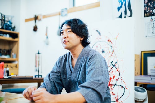 武田双雲さん作品「大好きな花を育てるように自分を育てよう」 武田双雲さん作品「大好きな花を育てるように自分を育てよう