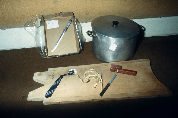 Some of the equipment Nilsen used during his spree of murders 