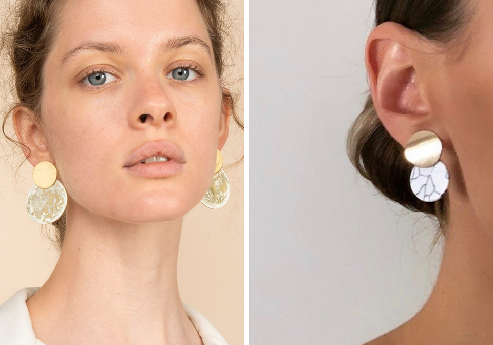 Shop These Luxury Look-Alike Trendy Earrings — Only $17!