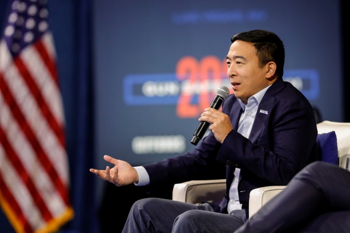 Businessman Andrew Yang is getting the support of a super PAC in his presidential campaign.