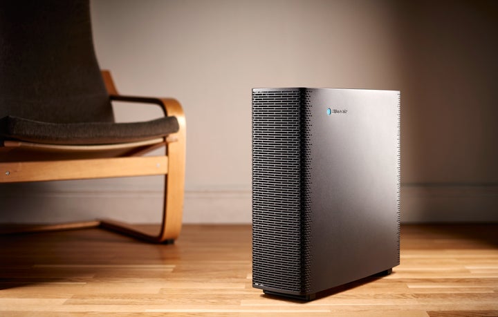 A BlueAir Sense Plus smart air purifier, taken on October 11, 2017. (Photo by Neil Godwin/T3 Magazine/Future via Getty Images)