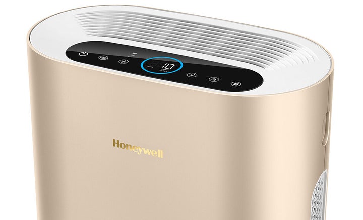 The Honeywell Airtouch i9 air purifier.