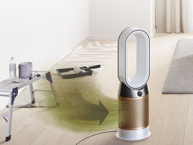 The Dyson Pure Hot and Cold air purifier comes with a heater built in.