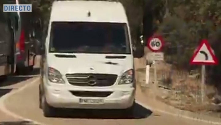 La familia Franco ya va camino a Mingorrubio