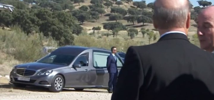 Todo listo para que los restos de Franco cubran el último tramo hasta el cementerio de Mingorrubio.