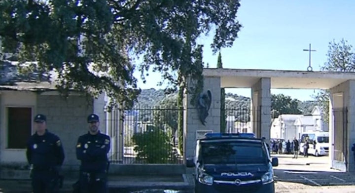 Fuerte seguridad en Mingorrubio.