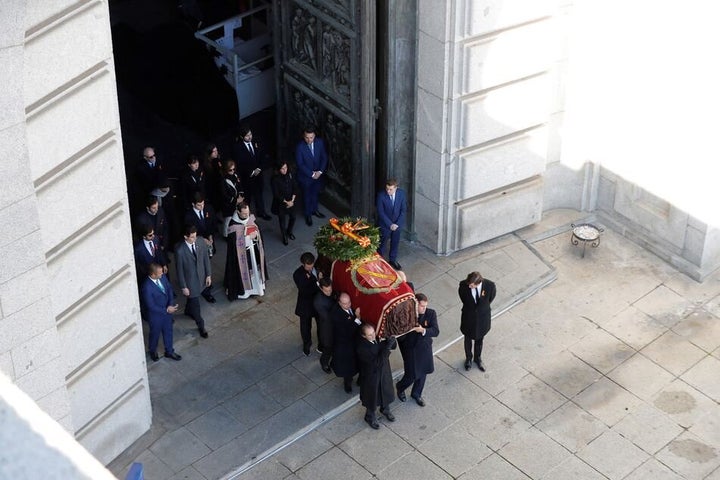 Exhumación de Francisco Franco