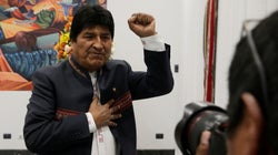 Evo Morales proclama su victoria: 