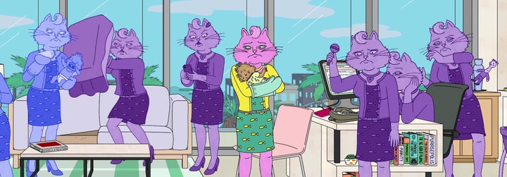 A still from Season 6 of "BoJack Horseman"