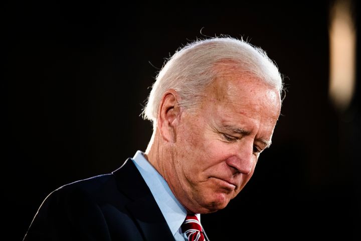 Democratic presidential candidate former Vice President Joe Biden speaks during a campaign event on Oct. 23 in Scranton, Pennsylvania.