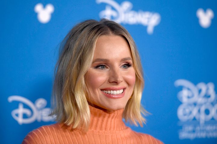 Kristen Bell attends Go Behind the Scenes With Walt Disney Studios during D23 Expo 2019 on Aug. 24 in Anaheim, California.