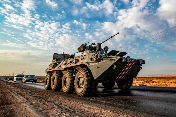 Ρωσικό στρατιωτικό όχημα στη Συρία