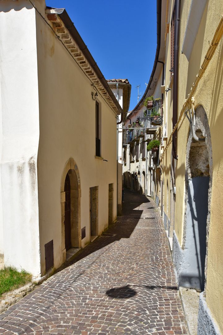 Castel San Vincenzo, a quiet town in the Molise region