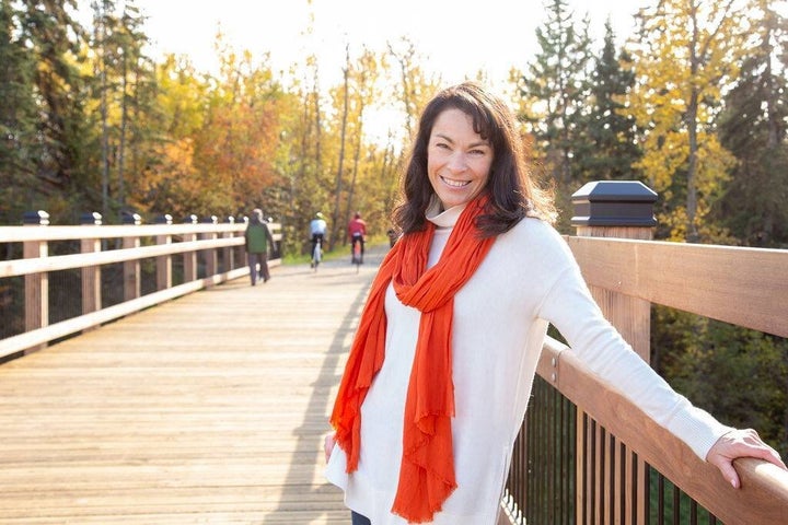 Heather McPherson, the MP-elect for the Alberta riding of Edmonton–Strathcona, is shown in a photo from her Facebook page.