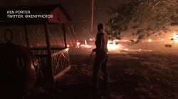 Fuir ou limiter les dégâts, les Californiens face aux violents