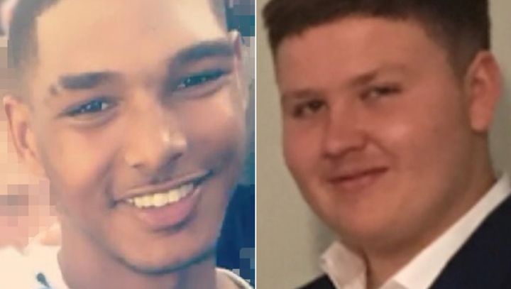 Ben Gillham-Rice (left) and Dom Ansah were stabbed at a house party in Milton Keynes 