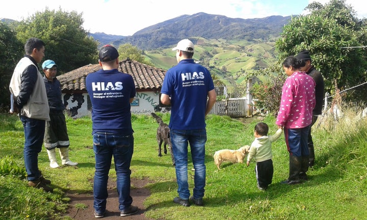 HIAS has multiple offices in Ecuador, which has one of the largest refugee populations in Latin America.