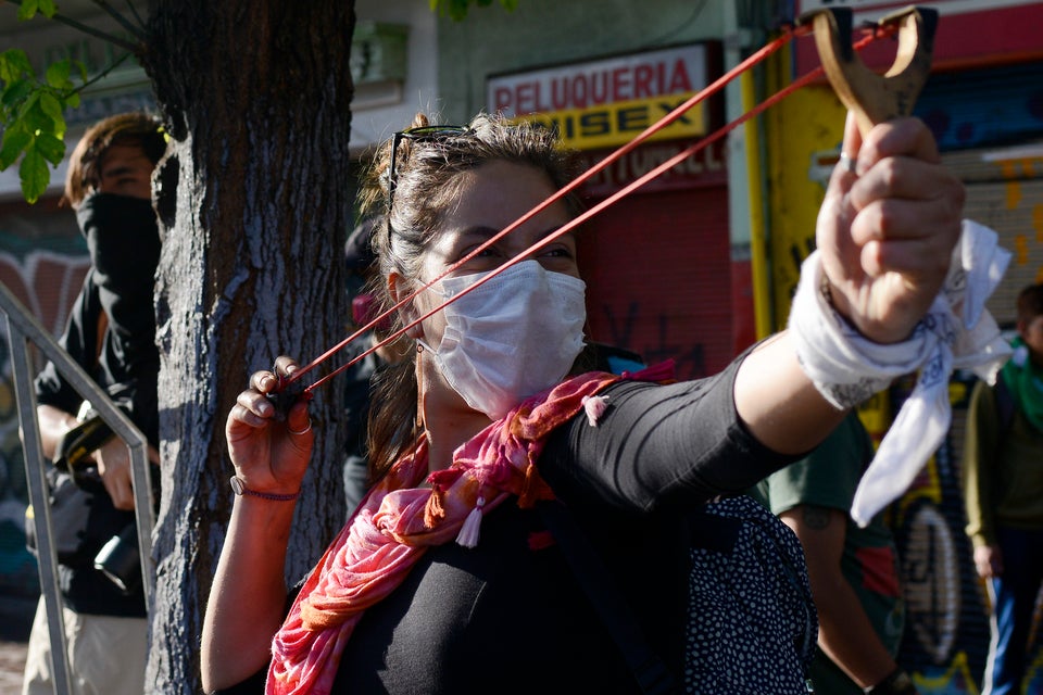 Χιλή: Οι πιο χαρακτηριστικές εικόνες από την αντίδραση που έγινε μαζική