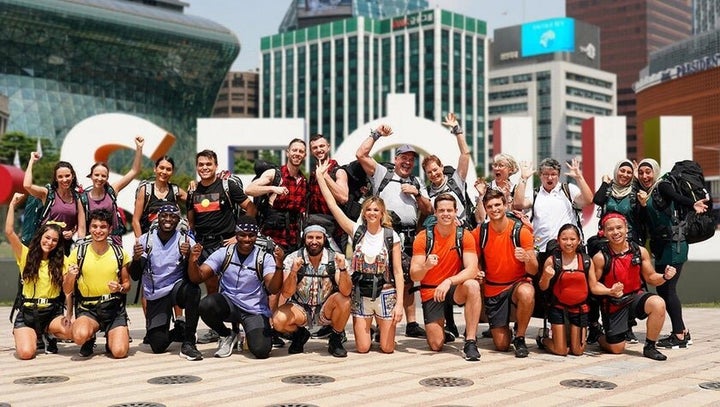 The 2019 cast of The Amazing Race Australia.