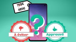 Le Samsung Galaxy S10e en promo sur Rakuten, on valide ou