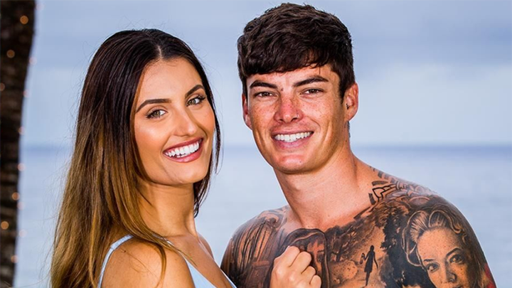 Love Island Australia's Cartier and Adam.